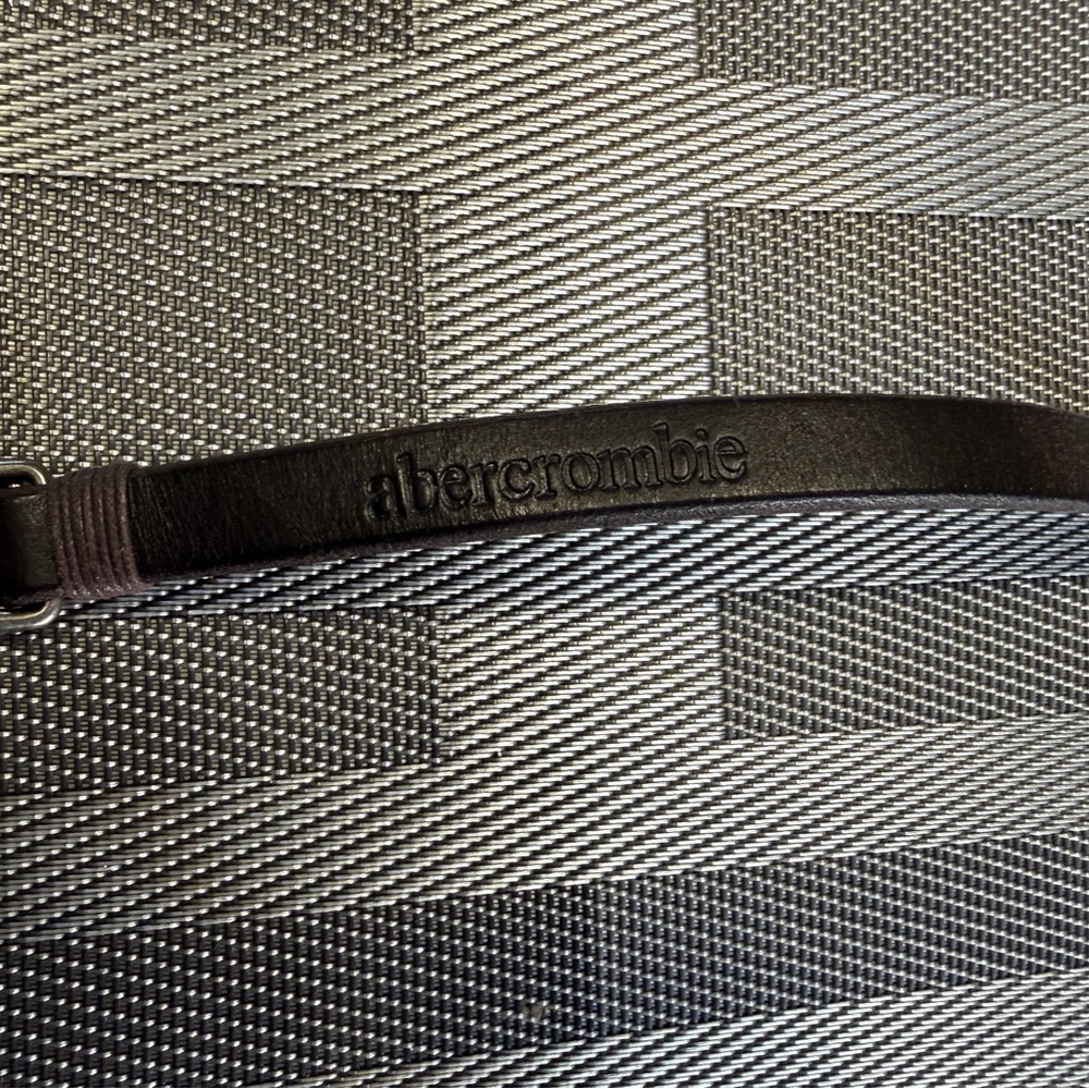 Abercrombie & Fitch Brown Leather Bracelet
